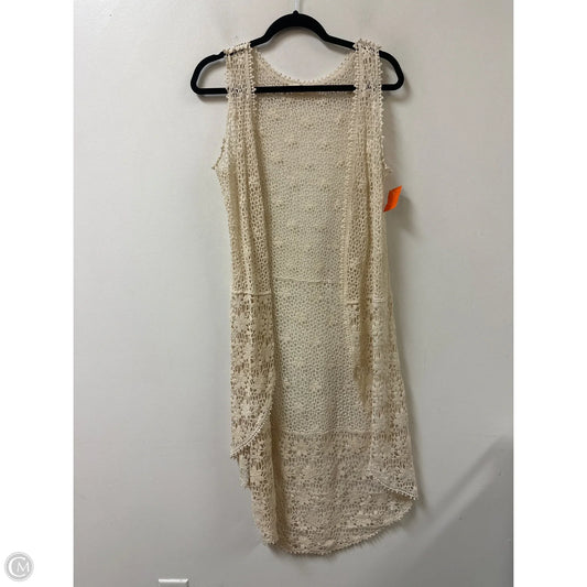 Vest Other By Entro In Cream, Size: L