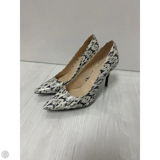 Shoes Heels Stiletto By Nine West In Snakeskin Print, Size: 9