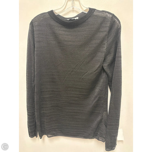 Top Long Sleeve By Cma In Black, Size: S