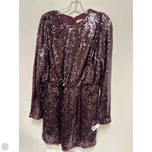 Dress Party Short By Loft In Red, Size: L