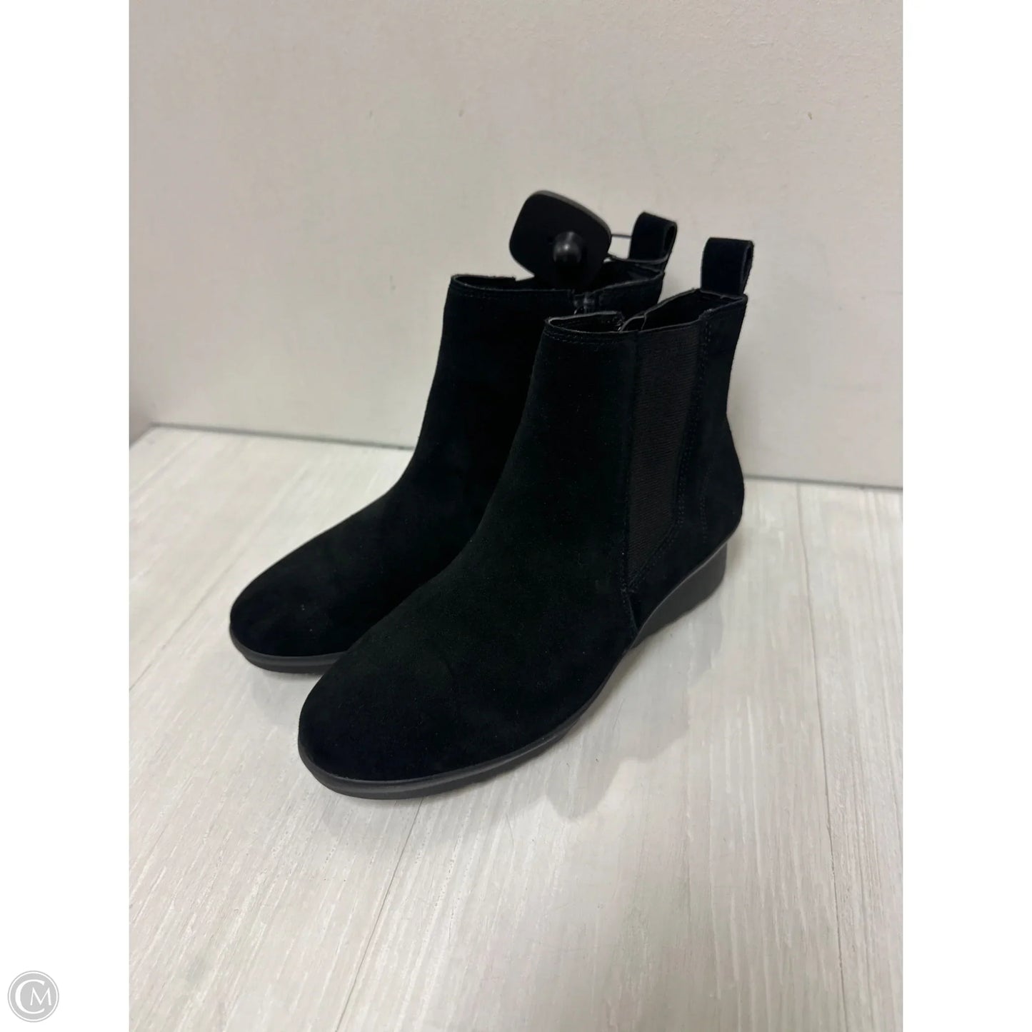 Boots Ankle Heels By Blondo In Black, Size: 8.5