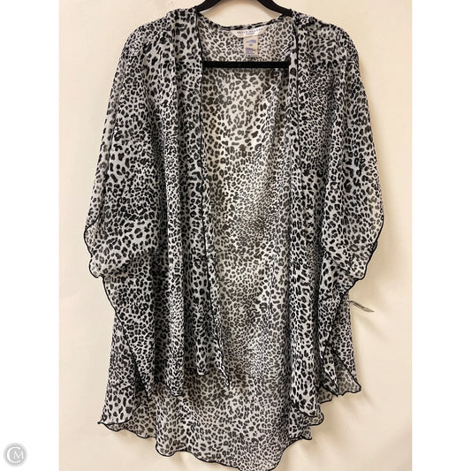 Kimono By Peter Nygard In Animal Print, Size: 2x