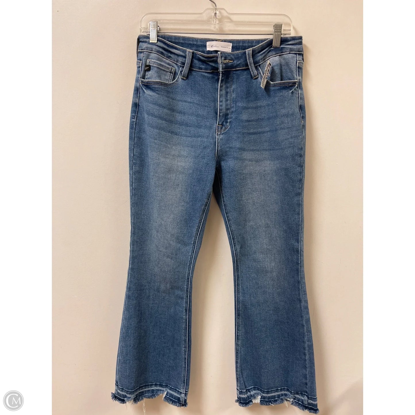 Jeans Boot Cut By Kancan In Blue Denim, Size: 8