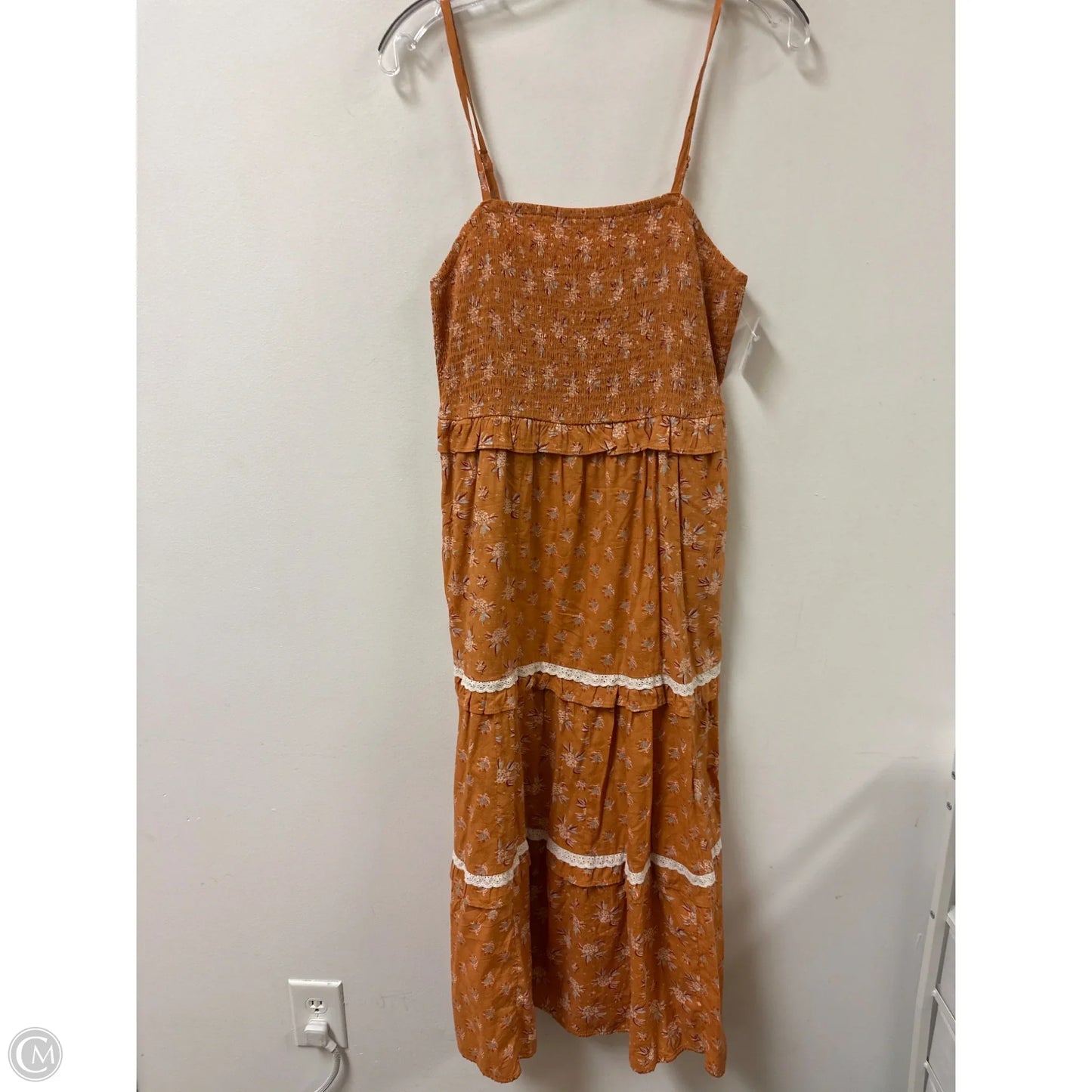 Dress Casual Maxi By Universal Thread In Yellow, Size: M