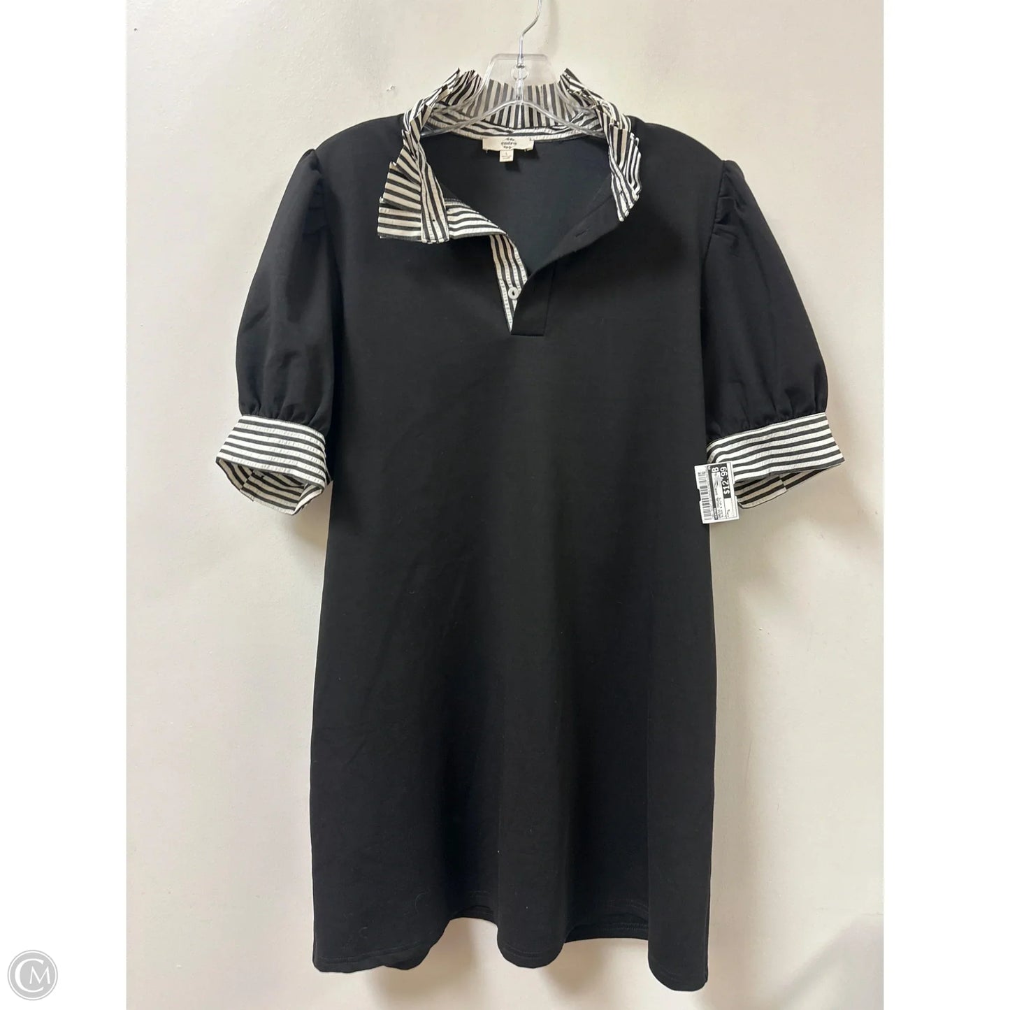 Dress Casual Short By Entro In Black & White, Size: L