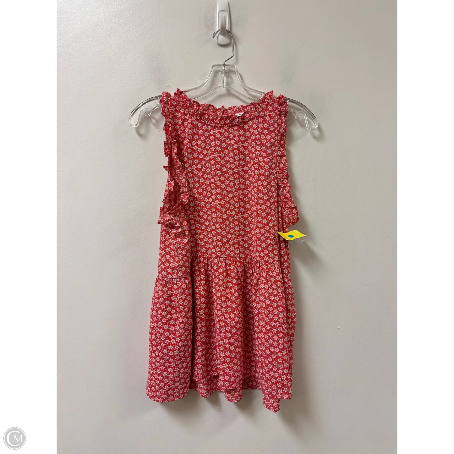 Top Sleeveless By Staccato In Red, Size: M