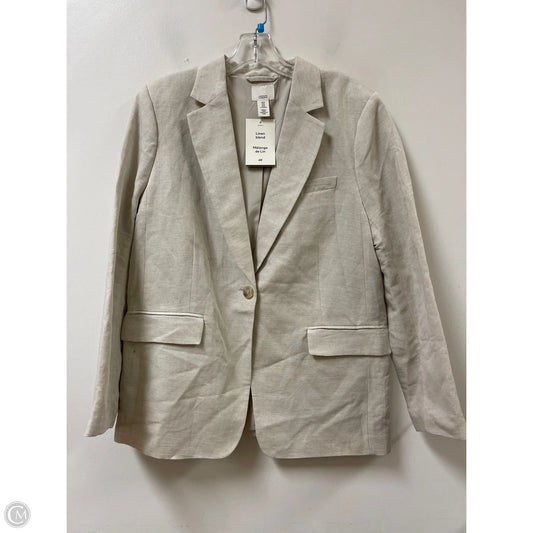 Blazer By H&m In Cream, Size: M
