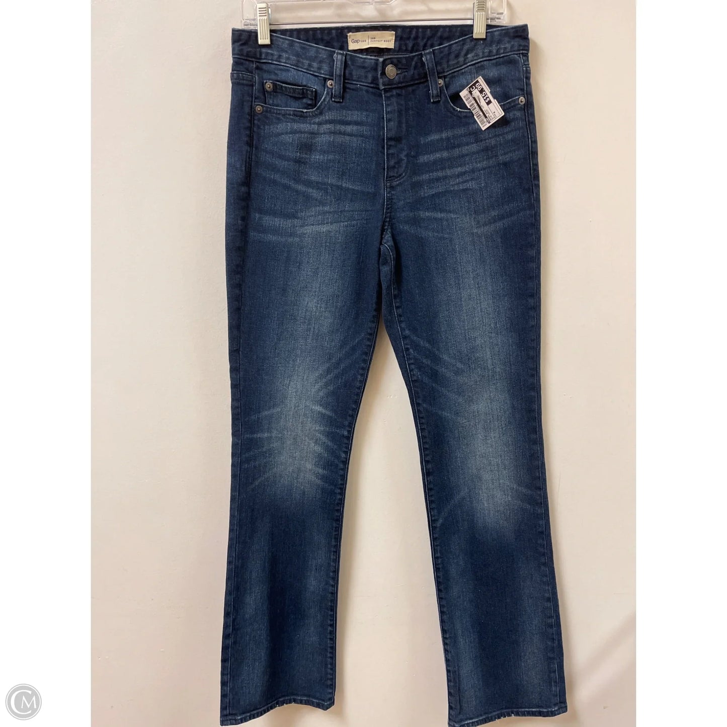 Jeans Boot Cut By Gap In Blue Denim, Size: 6