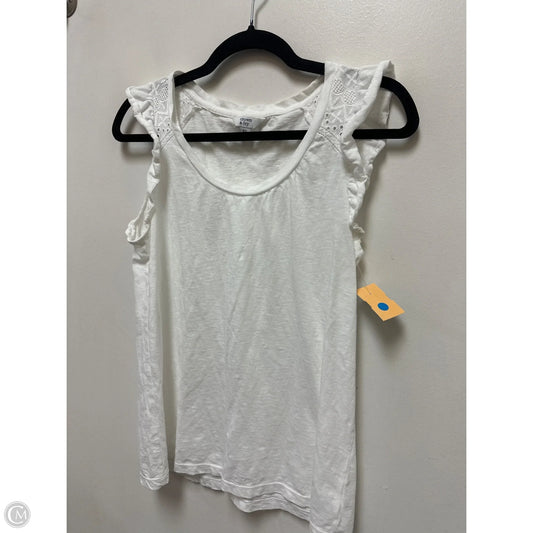 Top Short Sleeve By Crown And Ivy In White, Size: Xs