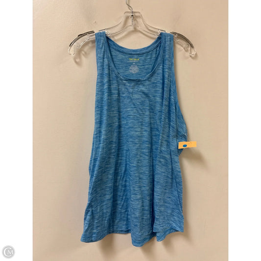 Athletic Tank Top By Tek Gear In Blue, Size: 1x