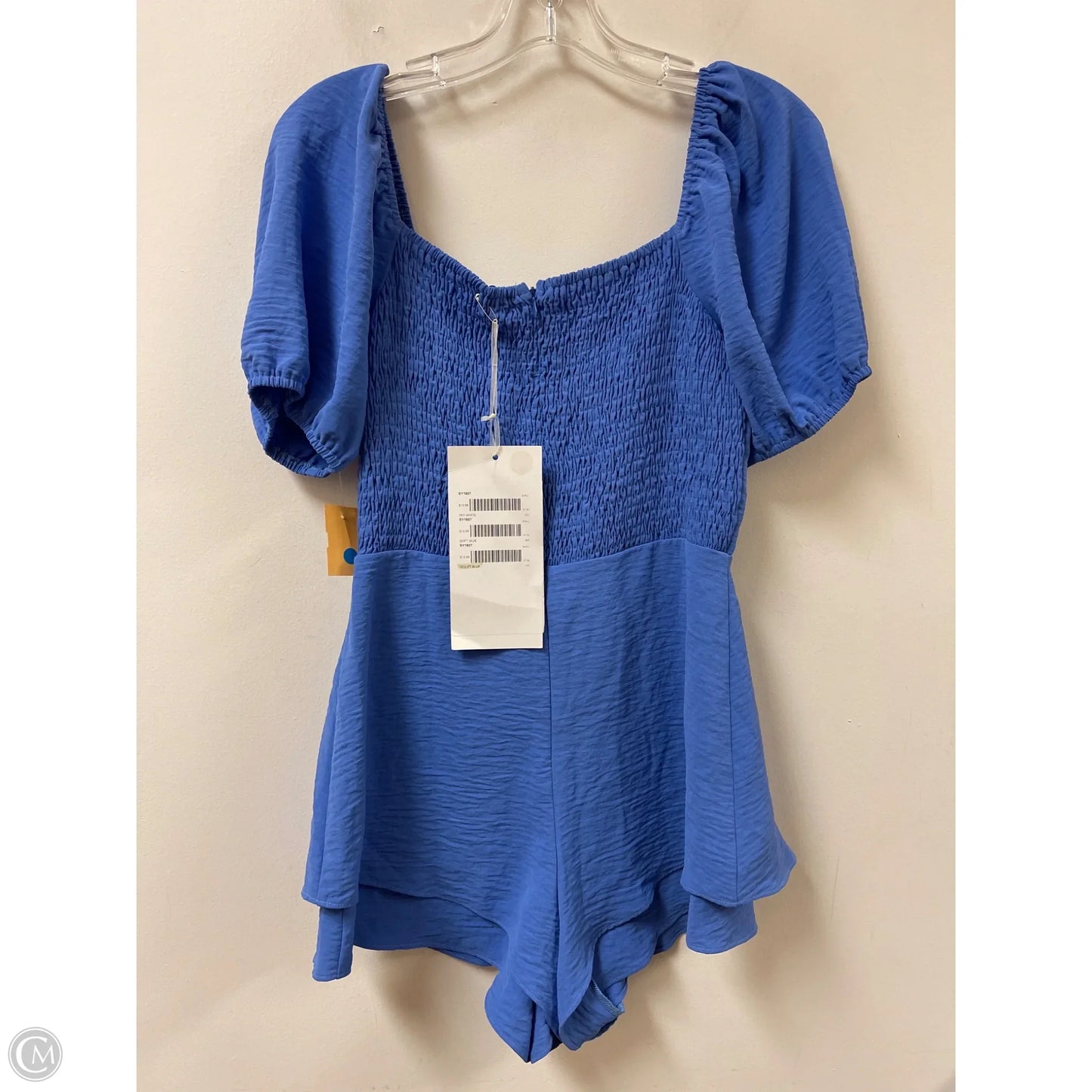 Romper By She + Sky In Blue, Size: S