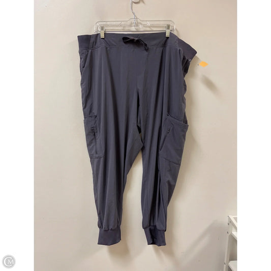 Athletic Pants By All In Motion In Purple, Size: 2x