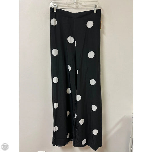 Pants Wide Leg By Shein In Polkadot Pattern, Size: 26