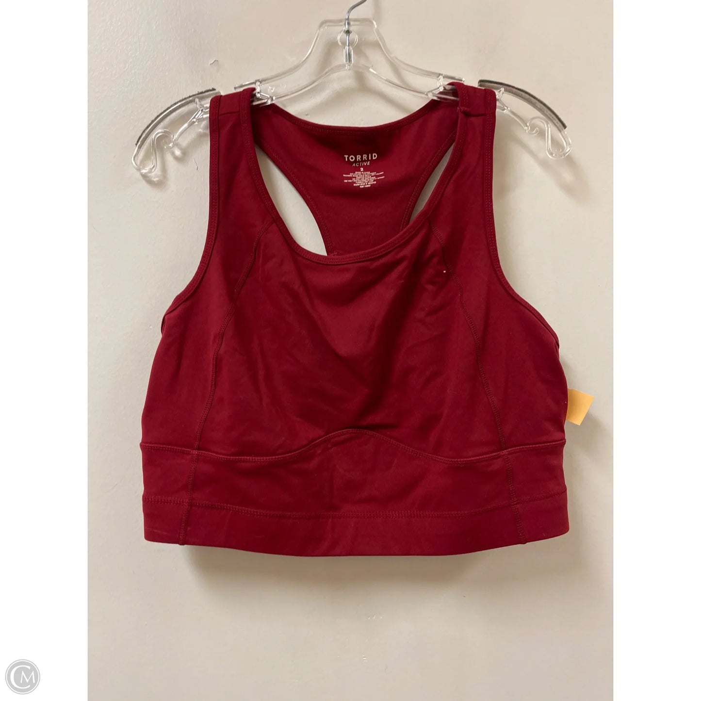 Athletic Bra By Torrid In Red, Size: 2x