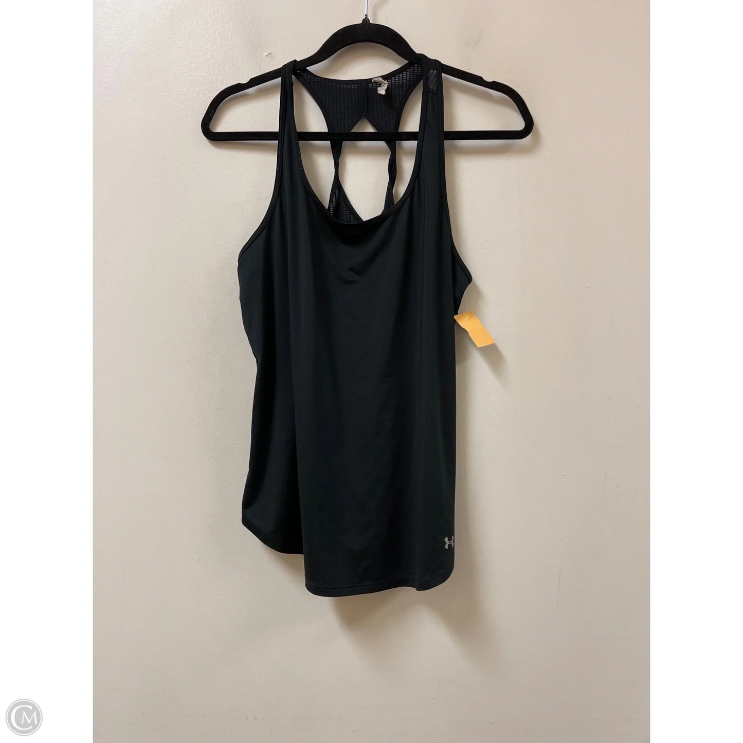 Athletic Tank Top By Under Armour In Black, Size: M