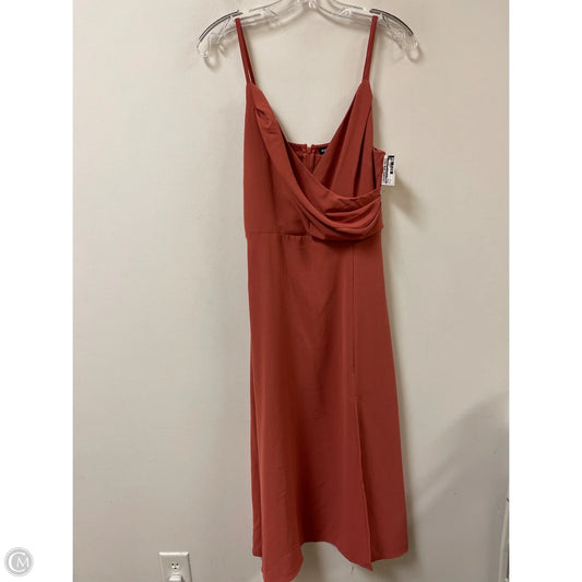 Dress Casual Maxi By Shein In Orange, Size: S