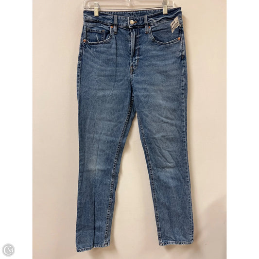 Jeans Straight By Clothes Mentor In Blue Denim, Size: 10