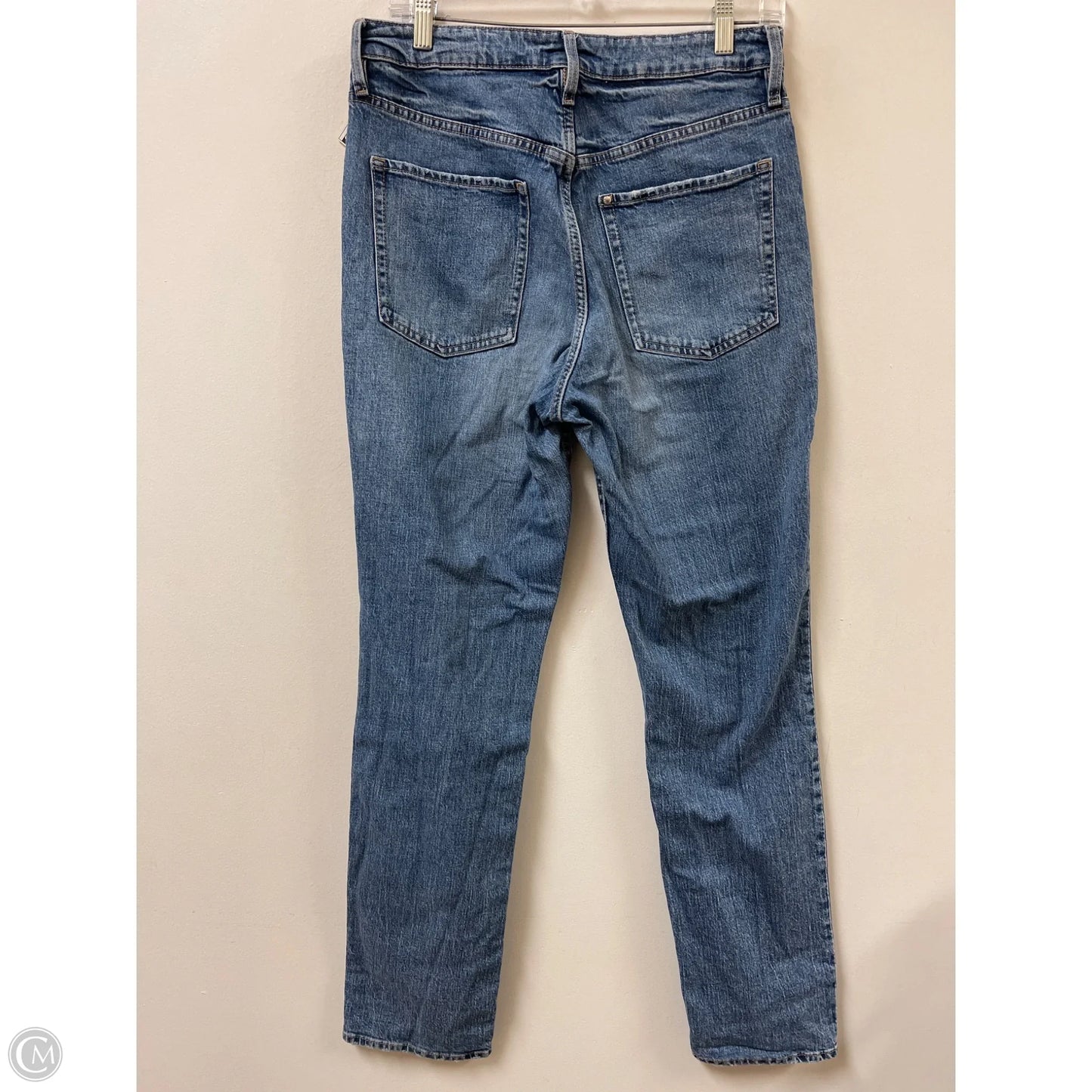 Jeans Straight By Clothes Mentor In Blue Denim, Size: 10