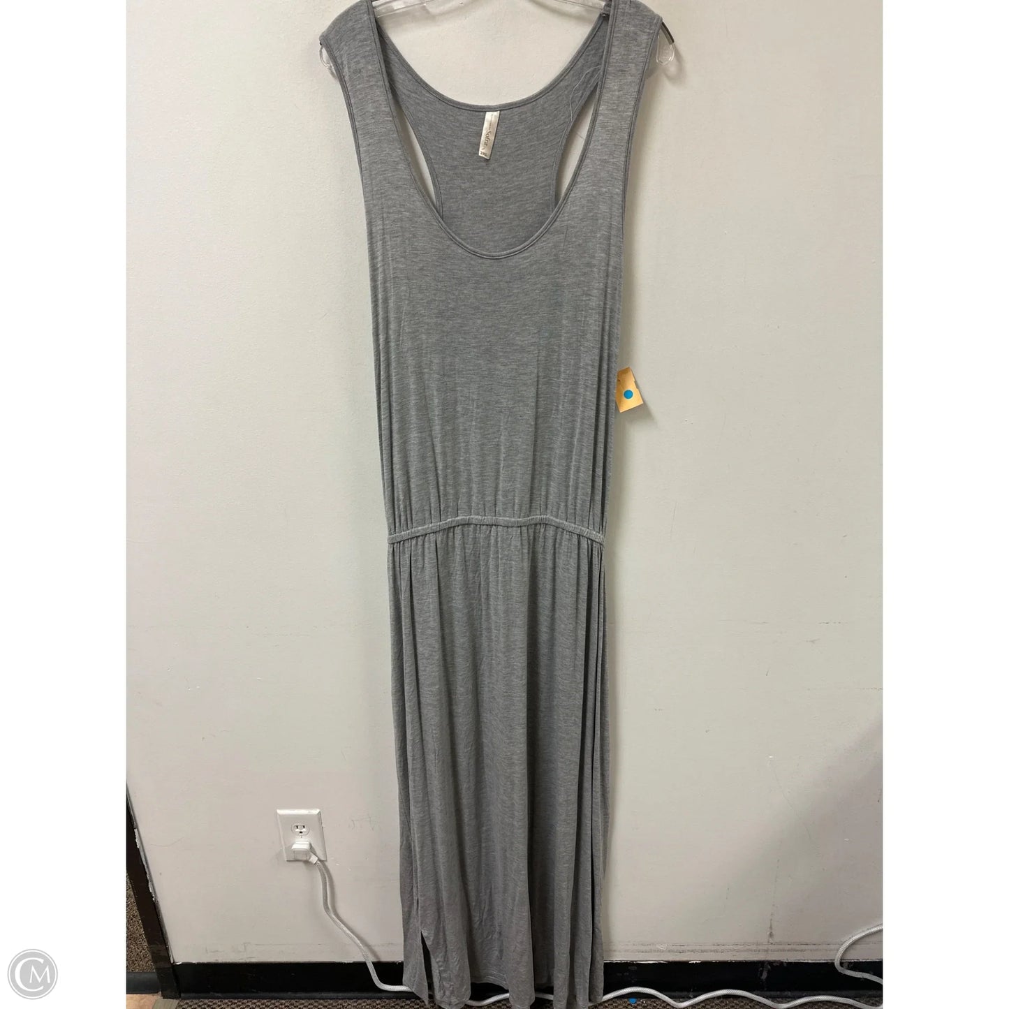Dress Casual Maxi By Clothes Mentor In Grey, Size: 3x