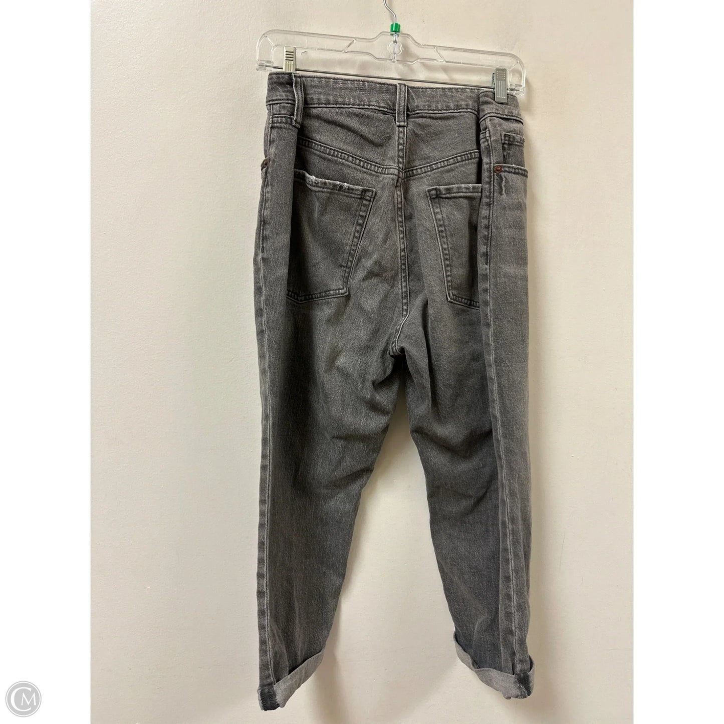 Jeans Straight By Old Navy In Grey Denim, Size: 14p