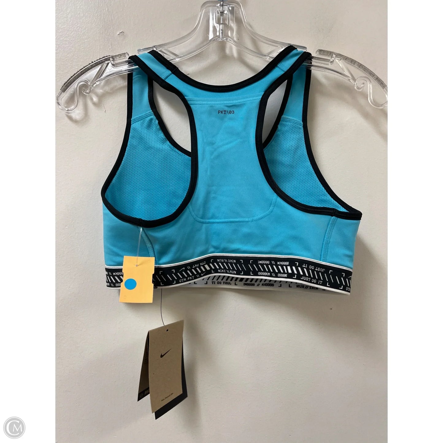 Athletic Bra By Nike In Blue, Size: S