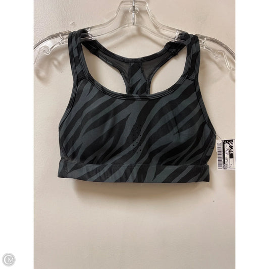 Athletic Bra By Avia In Black & Grey, Size: S