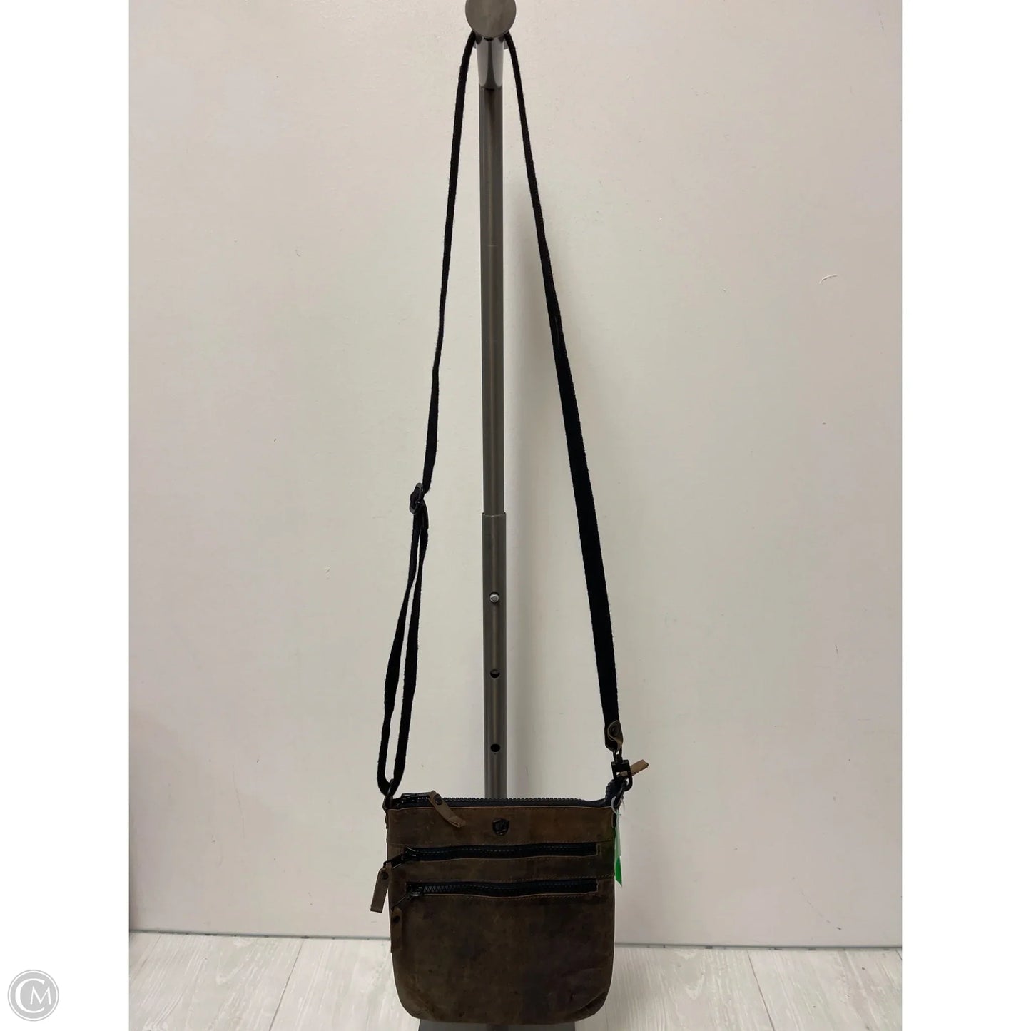 Crossbody Leather By Clothes Mentor, Size: Small