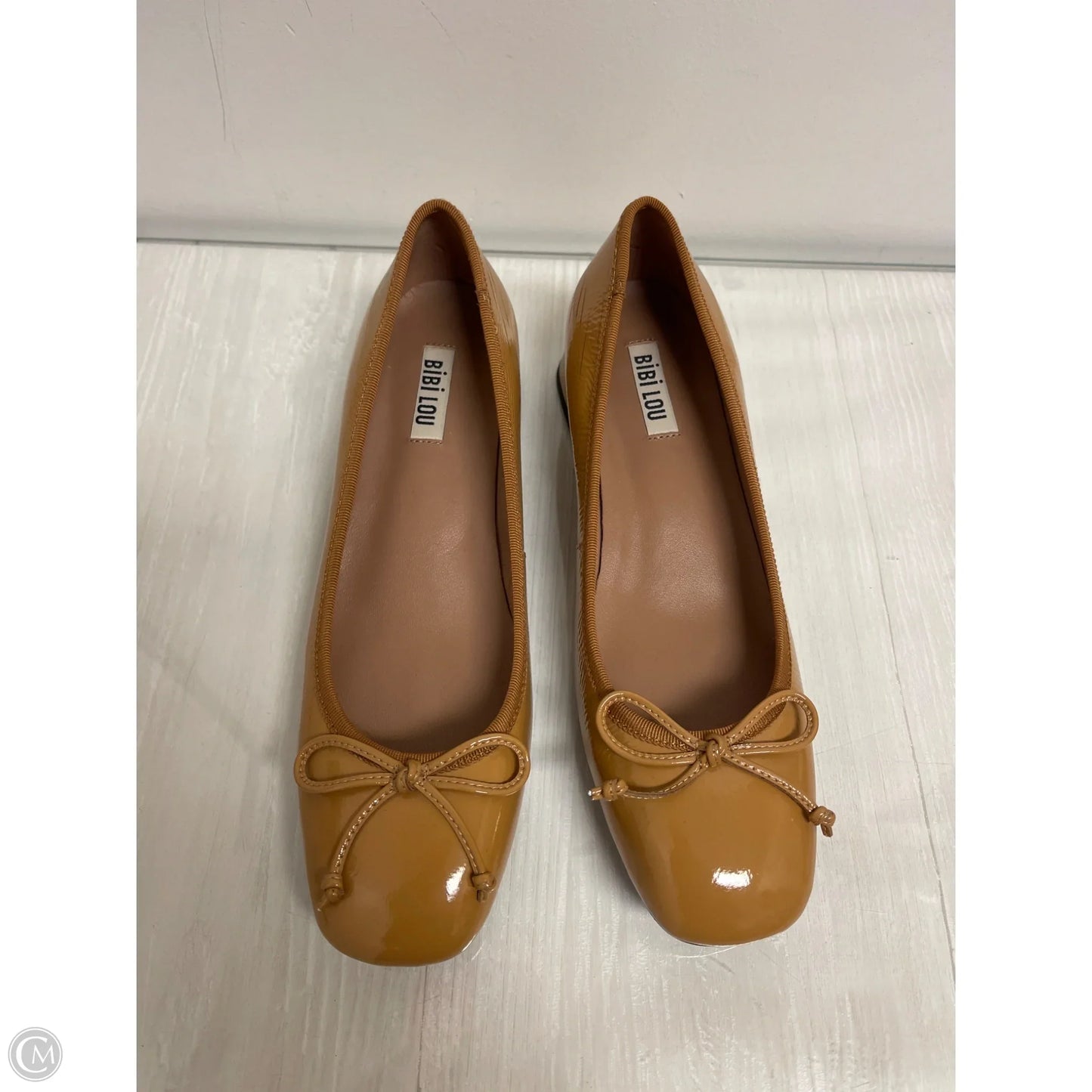 Shoes Heels Block By Clothes Mentor In Brown, Size: 7.5