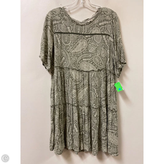 Tunic Short Sleeve By Knox Rose In Green, Size: M