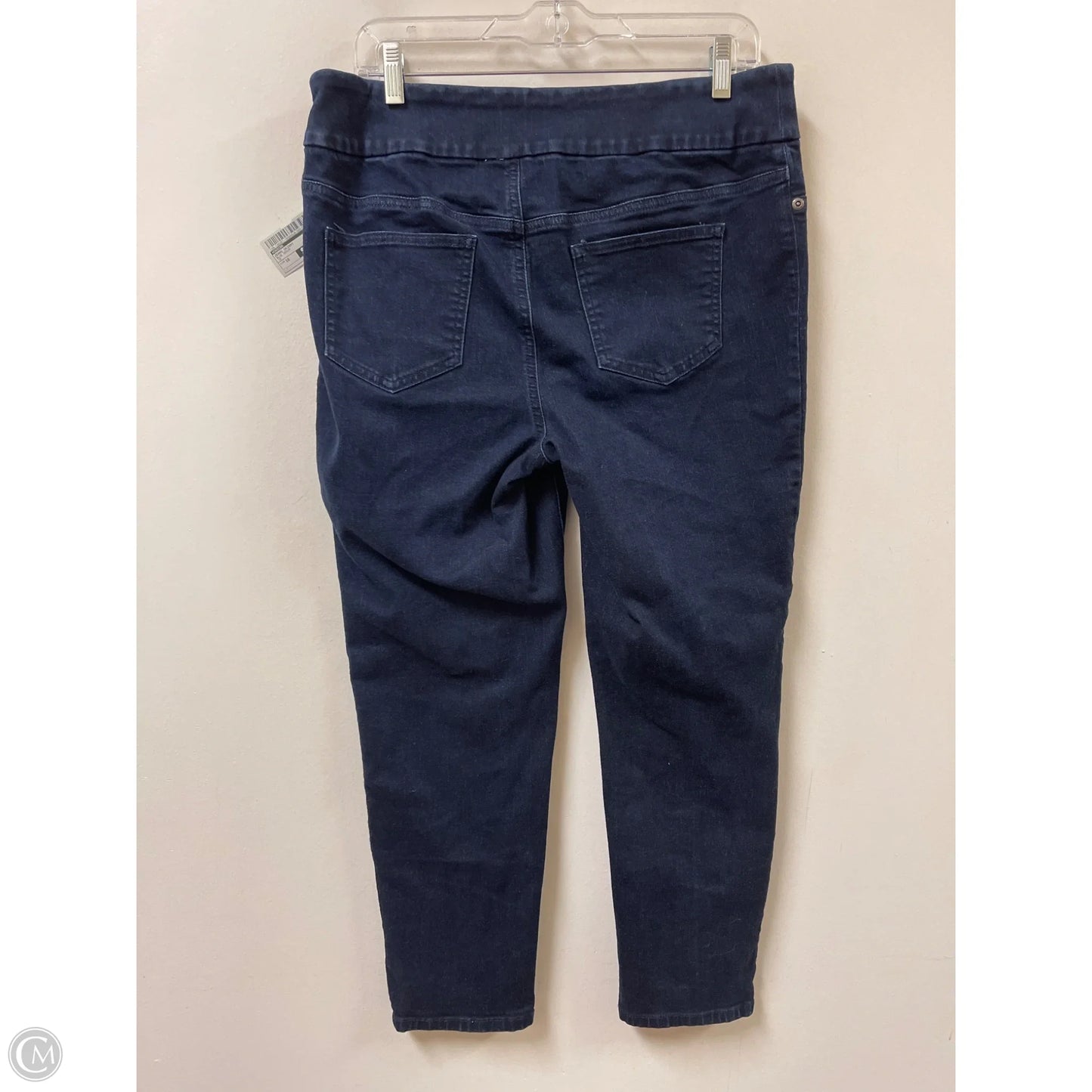 Jeans Skinny By Chicos In Blue Denim, Size: 10