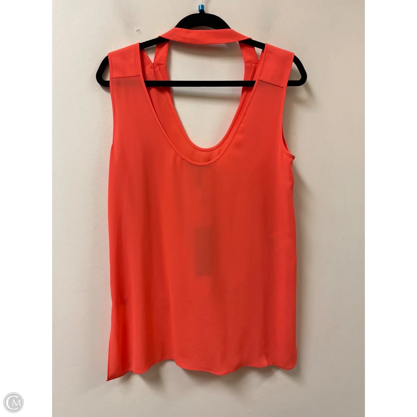 Top Short Sleeve By Bcbgmaxazria In Orange, Size: S