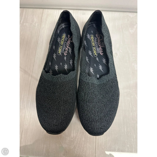Shoes Flats By Skechers In Black, Size: 9