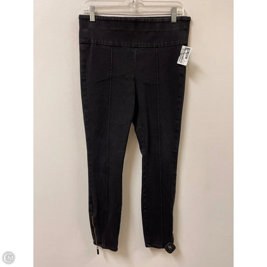 Jeans Skinny By Pilcro In Black Denim, Size: 10