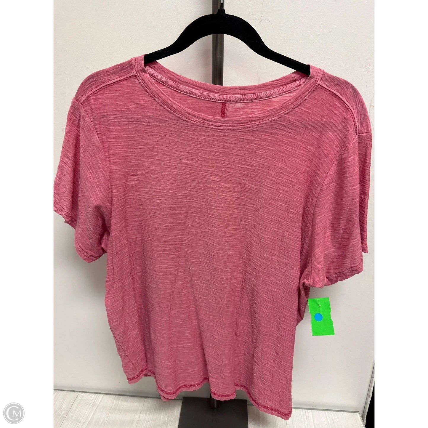 Top Short Sleeve By Pilcro In Pink, Size: 1x