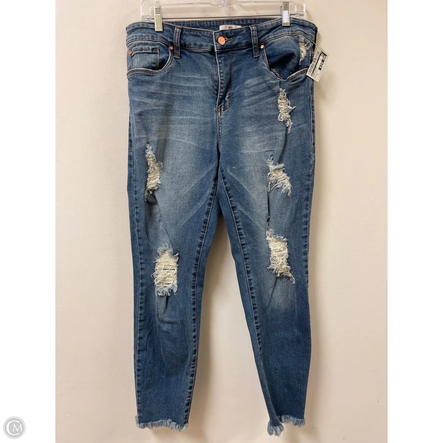 Jeans Skinny By Bp In Blue Denim, Size: 14
