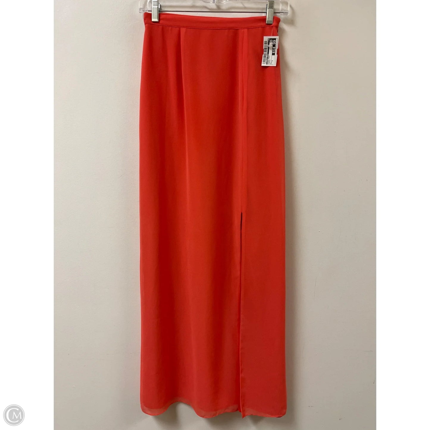 Skirt Maxi By Gianni Bini In Orange, Size: 0