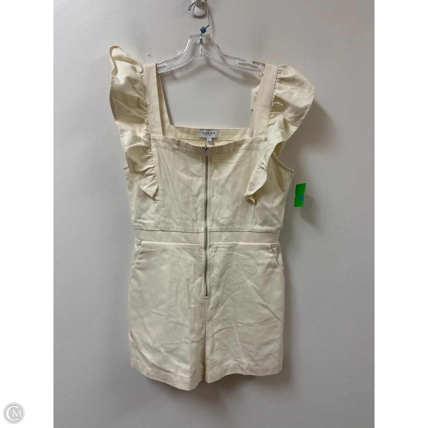 Romper By Gilli In Cream, Size: L