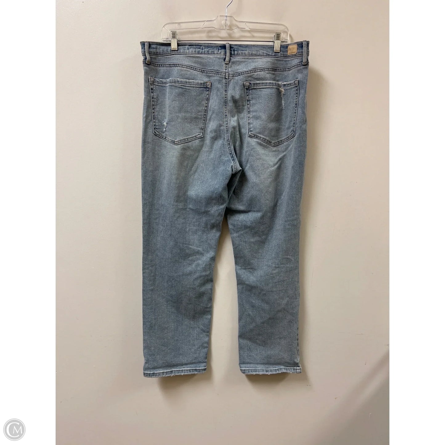 Jeans Straight By Sofia By Sofia Vergara In Blue Denim, Size: 14