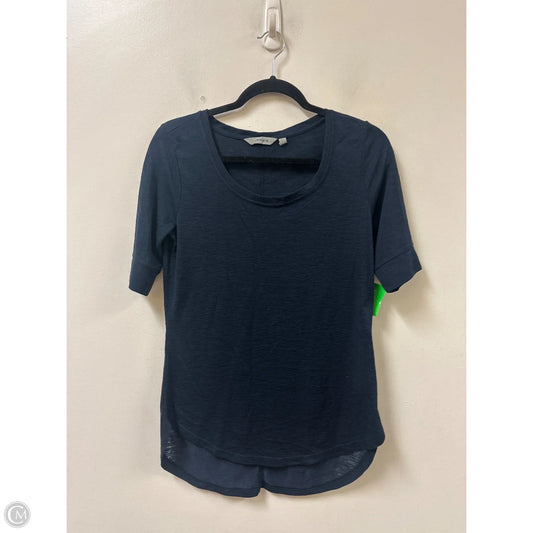 Athletic Top Short Sleeve By Athleta In Navy, Size: S