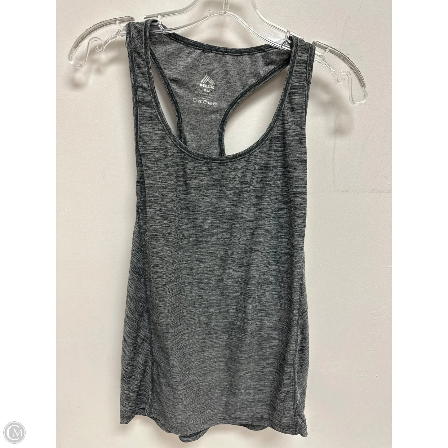 Athletic Tank Top By Rbx In Grey, Size: M