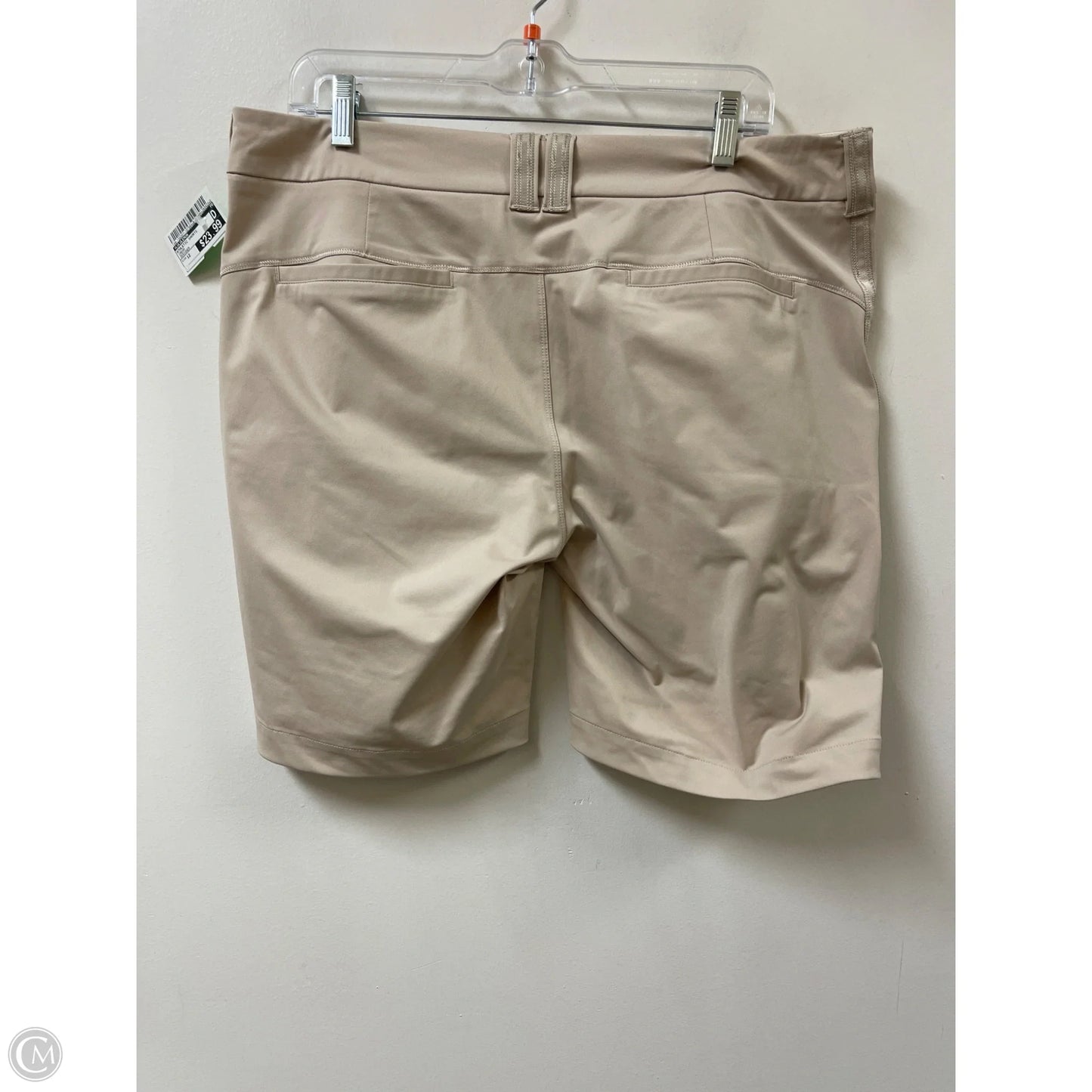Athletic Shorts By Lululemon In Cream, Size: 12