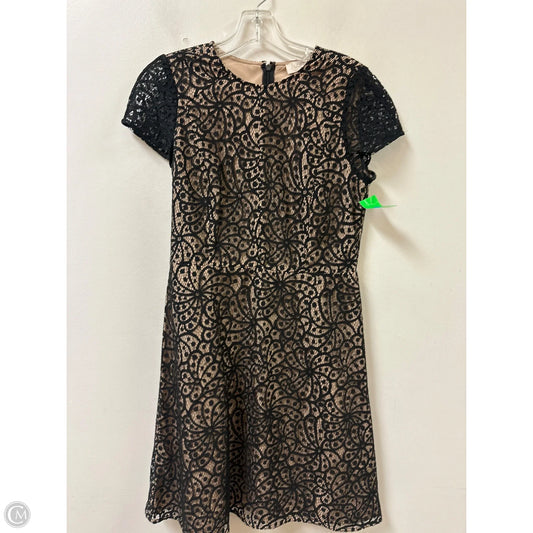 Dress Casual Short By Loft In Black & Cream, Size: Xs