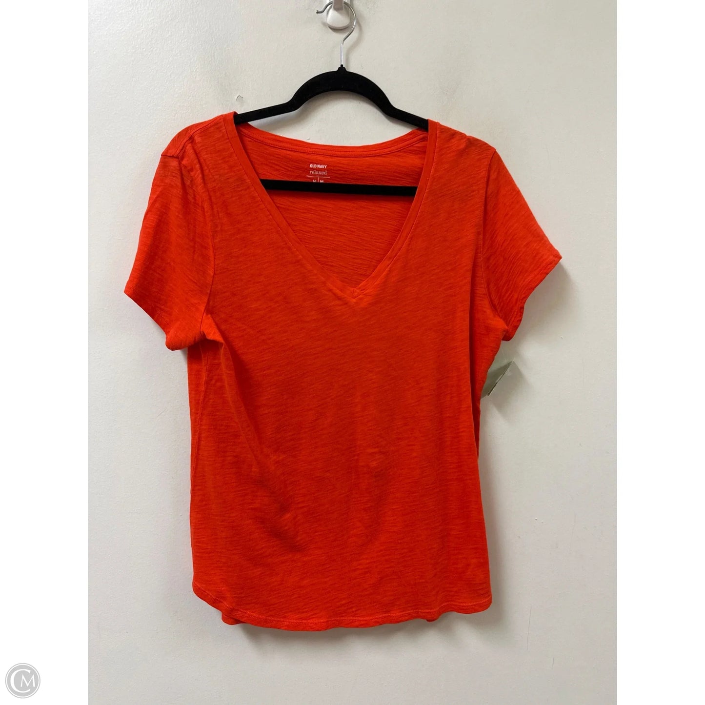Top Short Sleeve By Old Navy In Orange, Size: M