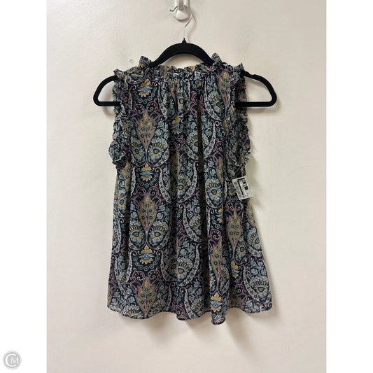 Top Sleeveless By Gap In Navy, Size: Xs