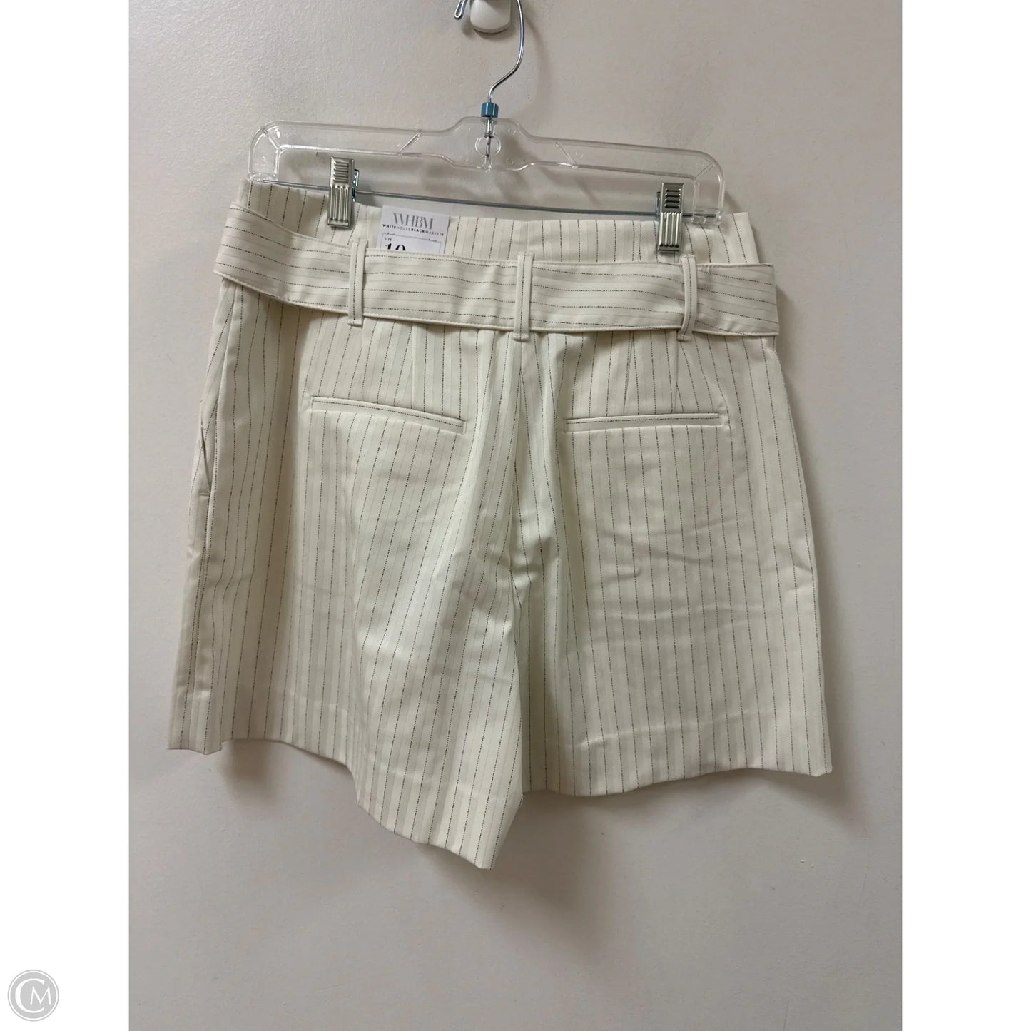 Shorts By White House Black Market In Striped Pattern, Size: 10
