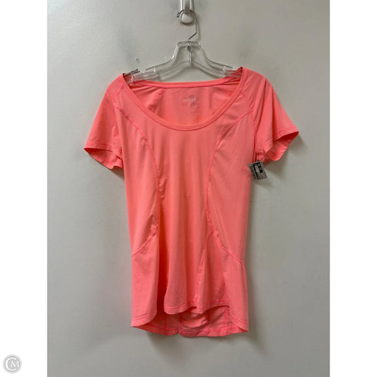 Athletic Top Short Sleeve By Zella In Pink, Size: M
