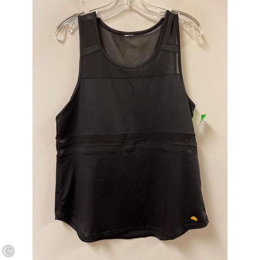 Athletic Tank Top By Clothes Mentor In Black, Size: M