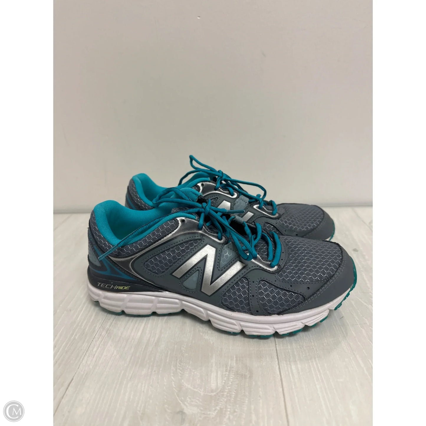 Shoes Athletic By New Balance In Blue & Grey, Size: 10