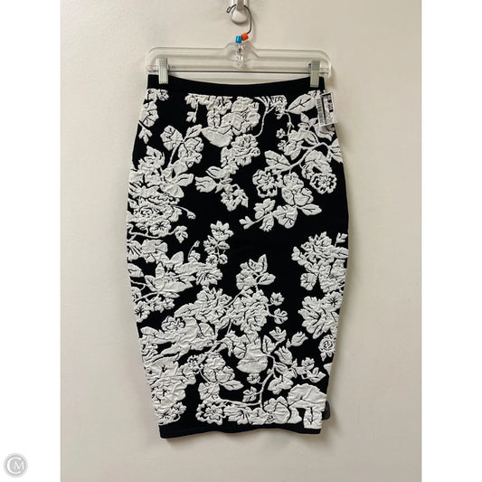 Skirt Designer By Milly In Black & White, Size: 8