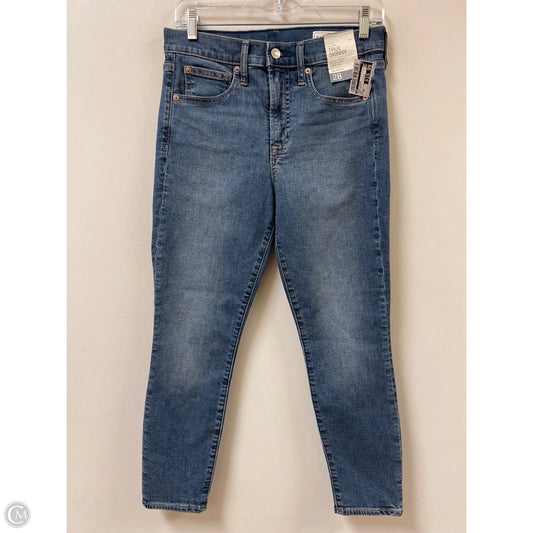 Jeans Skinny By Gap In Blue Denim, Size: 6p